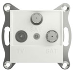 Schneider Electric EPH3670121D Asfora TV/SAT/SAT socket white IP20