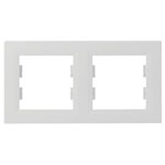 Schneider Electric EPH5800221D Asfora 2-fold frame horizontal white RAL9003
