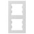 Schneider Electric EPH5810221D Asfora 2-fold vertical frame white flush-mount