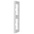 Schneider Electric EPH5810221D Asfora 2-fold vertical frame white flush-mount