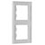 Schneider Electric EPH5810221D Asfora 2-fold vertical frame white flush-mount