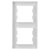 Schneider Electric EPH5810221D Asfora 2-fold vertical frame white flush-mount