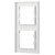 Schneider Electric EPH5810221D Asfora 2-fold vertical frame white flush-mount