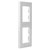 Schneider Electric EPH5810221D Asfora 2-fold vertical frame white flush-mount