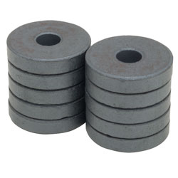 Shaw Magnets - Ferrite Ring Magnets - 24mm - Pack of 10