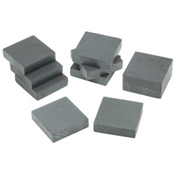 Shaw Magnets - Ceramic Square Magnets - 19x19x5mm - Pack of 10