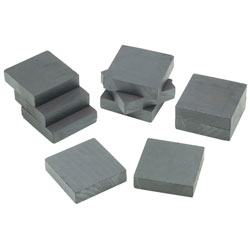 Shaw Magnets - Ceramic Square Magnets - 19x19x5mm - Pack of 20