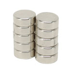 Shaw Magnets - Neodymium Disc Magnets - 10 x 4mm - Pack of 10