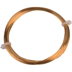 RVFM Gilt Copper Wire 15m x 0.4mm Dia.