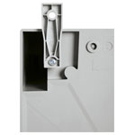 Schneider Electric NSYPFPLM32G Thalassa Wall Mount lugs grey-white set of 4