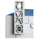 Schneider Electric NSYPFPLMG Thalassa Wall Mount lugs grey-white.