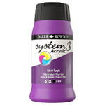 Daler Rowney System 3 Acrylic Paint Velvet Purple (500ml)