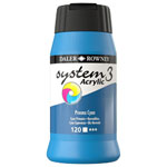 Daler Rowney System 3 Acrylic Paint Process Cyan (500ml)