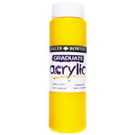 Daler Rowney 123500605 Graduate Acrylic Paint 500ml Cadmium Yellow Hue