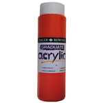 Daler Rowney 123500619 Graduate Acrylic Paint 500ml Cadmium Orange Hue