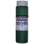 Daler Rowney 123500343 Graduate Acrylic Paint 500ml Hookers Green