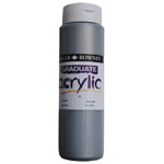 Daler Rowney 123500702 Graduate Acrylic Paint 500ml Silver Imit