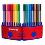 STABILO Pen 68 Colorparade - Assorted Wallet of 20 Fibre Pens