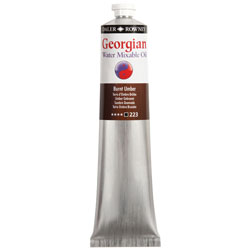 Georgian Watermixable Oil 119200223 200ml Burnt Umber