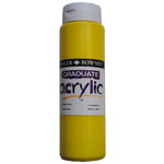 Daler Rowney 123500651 Graduate Acrylic Paint 500ml Lemon Yellow