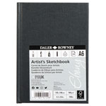 Daler-Rowney D81388060000 Ebony H/B Sketchbook A6 Portrait 160g 54sh