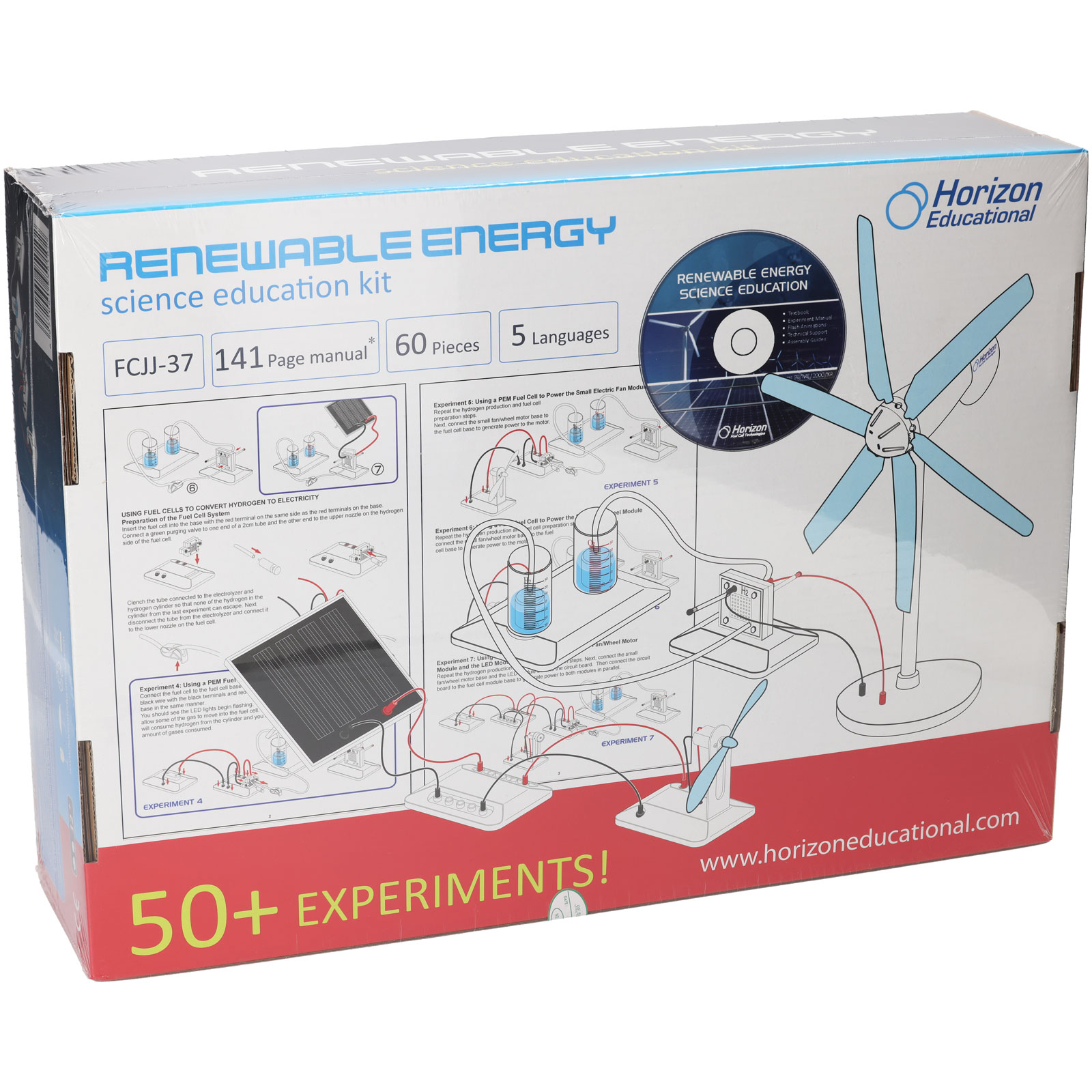 Horizon FCJJ-37 Renewable Energy Education Set | Rapid Electronics