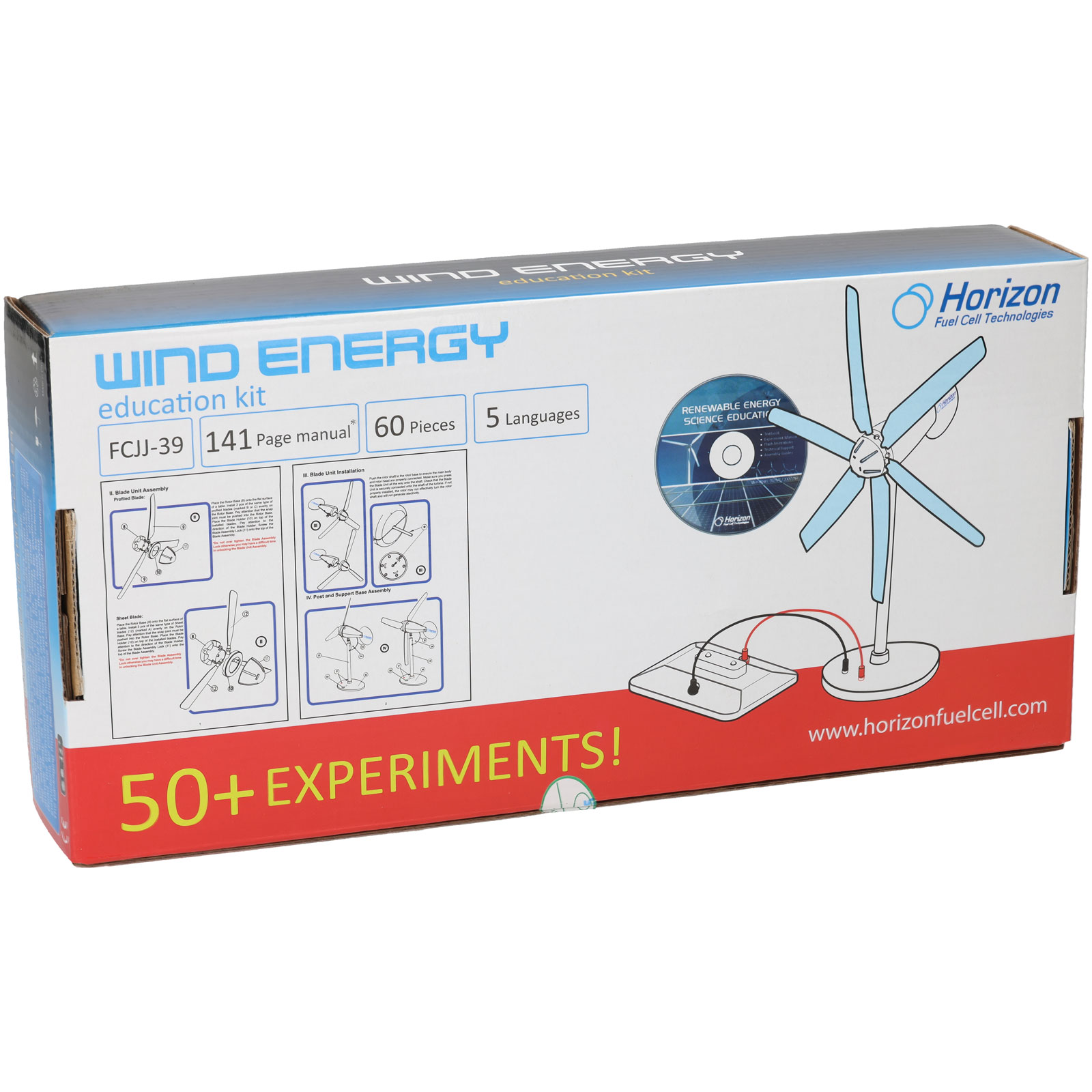 Horizon FCJJ-39 Wind Energy Science Kit | Rapid Electronics