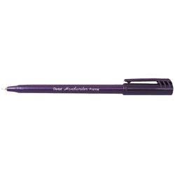 Pentel S575M-A Handwriting Pens Black - Pack of 12