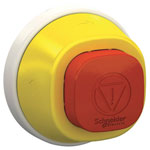 Schneider Electric ZB5AS84W2B Harmony XB5 kill Switch IP66/67/69/69K 24V