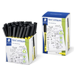 Staedtler 307-9 CT50 Staedtler 307-9 CT50 Handwriting Pens Black (Pack of 50)