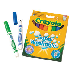 Crayola Assorted Washable Markers Pack of 8