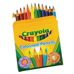 Crayola Coloured Pencils Pack of 12