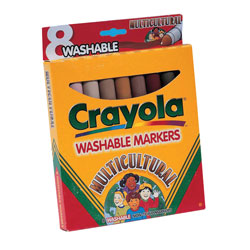 Crayola Multicultural Markers - Pack of 8