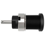 Schützinger DI SEB 6525 Ni/SW Safety Socket Black 1pc