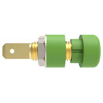 Schützinger IBU 5568 Au/GN Green Socket 1pc Gold-Plated Durable