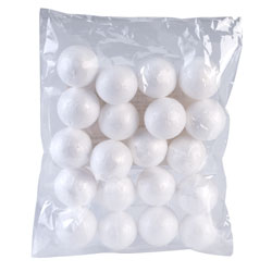 Rapid Foam Balls 25mm Diameter - Pack of 20 | Rapid Online