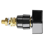 Schützinger POL 631 L/SW Pole Terminal Black 63A 1pc Durable Connection