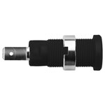 Schützinger SEB 8660 Ni/SW Safety Socket Black 1pc Durable Design
