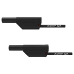 Schützinger VSFK 8500/2.5/150/SW Safety Test Lead 150cm Black 1pc
