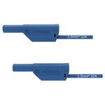 Schützinger VSFK 8500/2.5/200/BL Safety Test Lead 200cm Blue 1pc