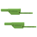 Schützinger VSFK 8500/2.5/200/GN Safety Test Lead 200cm Green 1pc