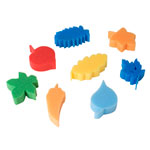 Major Brushes Foam Shape Leaves Set of 8