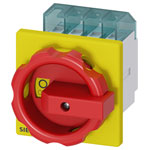 Siemens 3LD20030TK53 Circuit Breaker 3-pin 16A 690V AC Red/Yellow