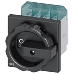 Siemens 3LD20031TL51 Switch disconnector 4-pin 16A 690V AC black