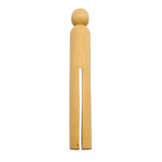Rapid Dolly Pegs, Natural 95mm - Pack of 30
