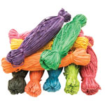 Rapid Raffia, 10 Assorted Colours, Each 25g
