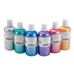 Scola FABP150/6/A Fabric Paint Pearl Colours (6 x 150ml Bottles)