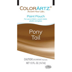 Pony Tail Paint Pouch