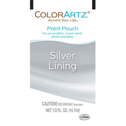 Silver Lining Paint Pouch