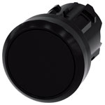 Siemens 3SU10000AB100AA0 SIRIUS ACT pushbutton black 22mm round plastic